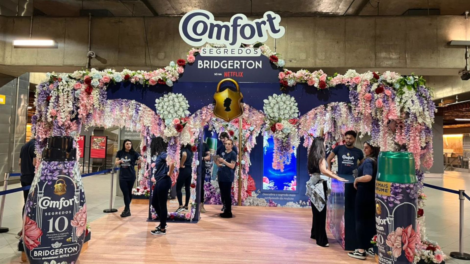 Estação de metrô em SP com ativação de Comfort