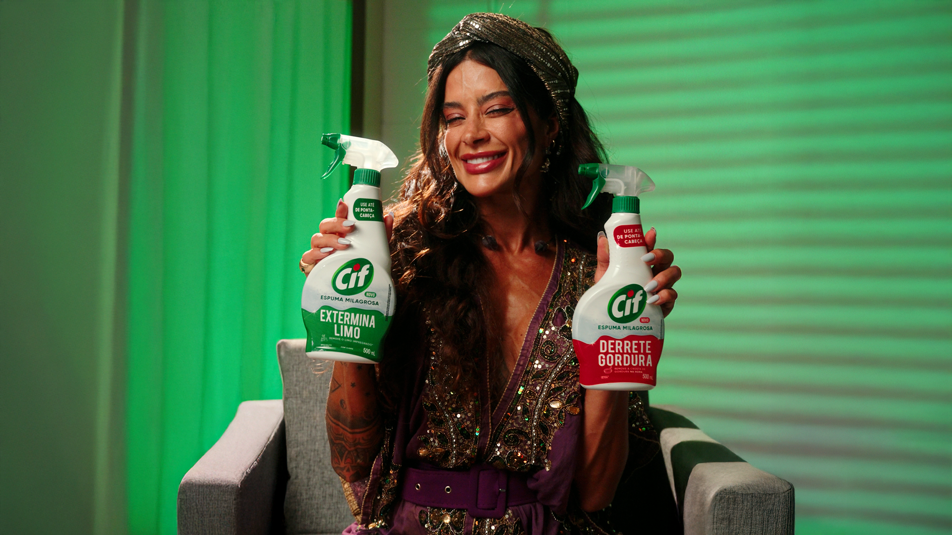 Primeira Eliminada com as Espumas Milagrosas