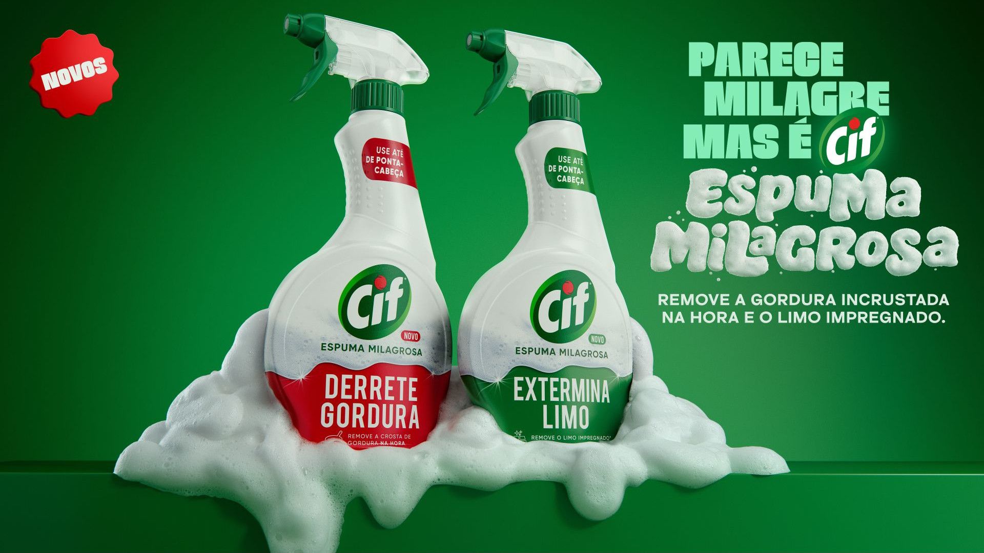 Espuma milagrosa.
