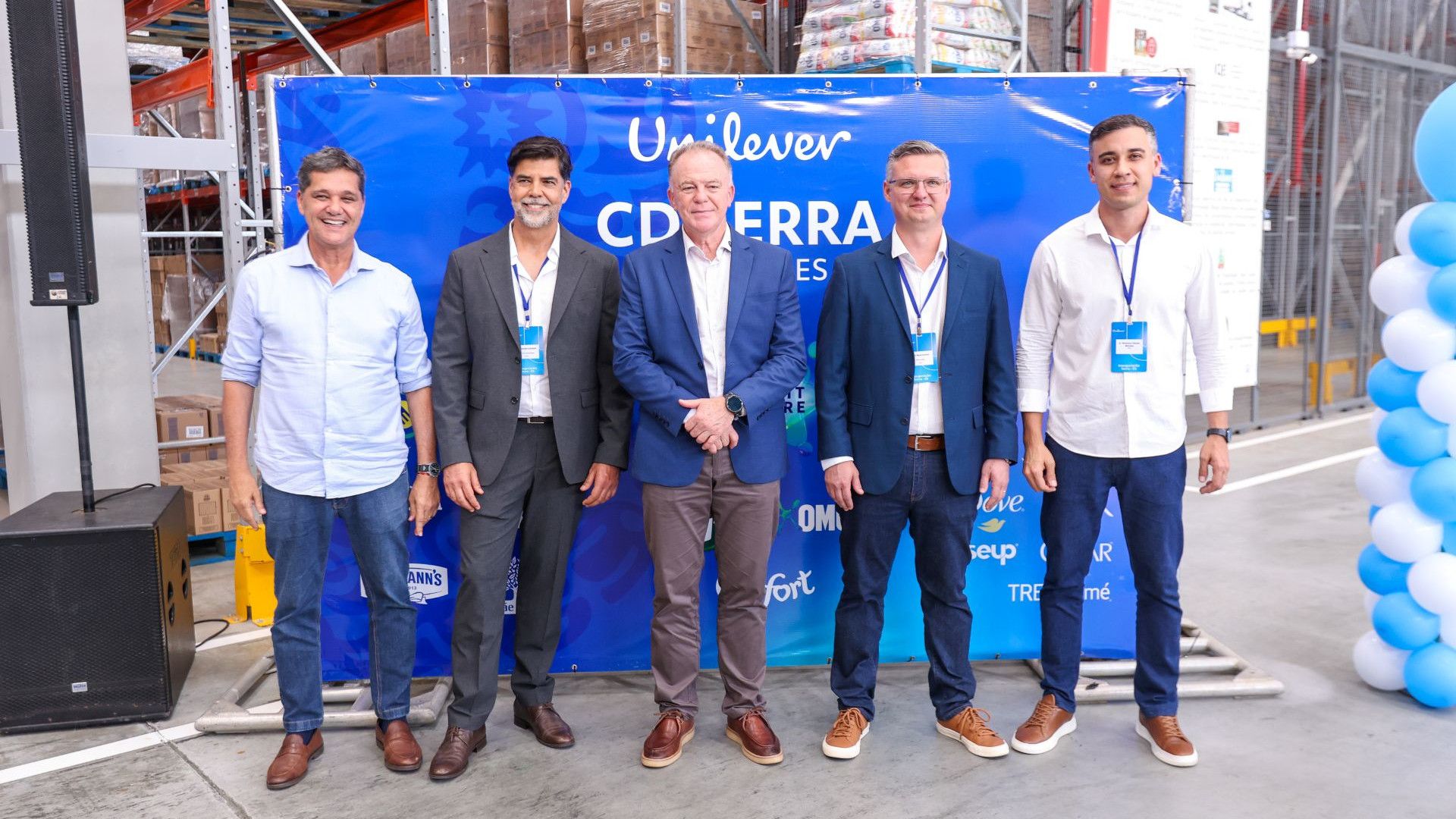 Inauguração do Centro de Distribuição.