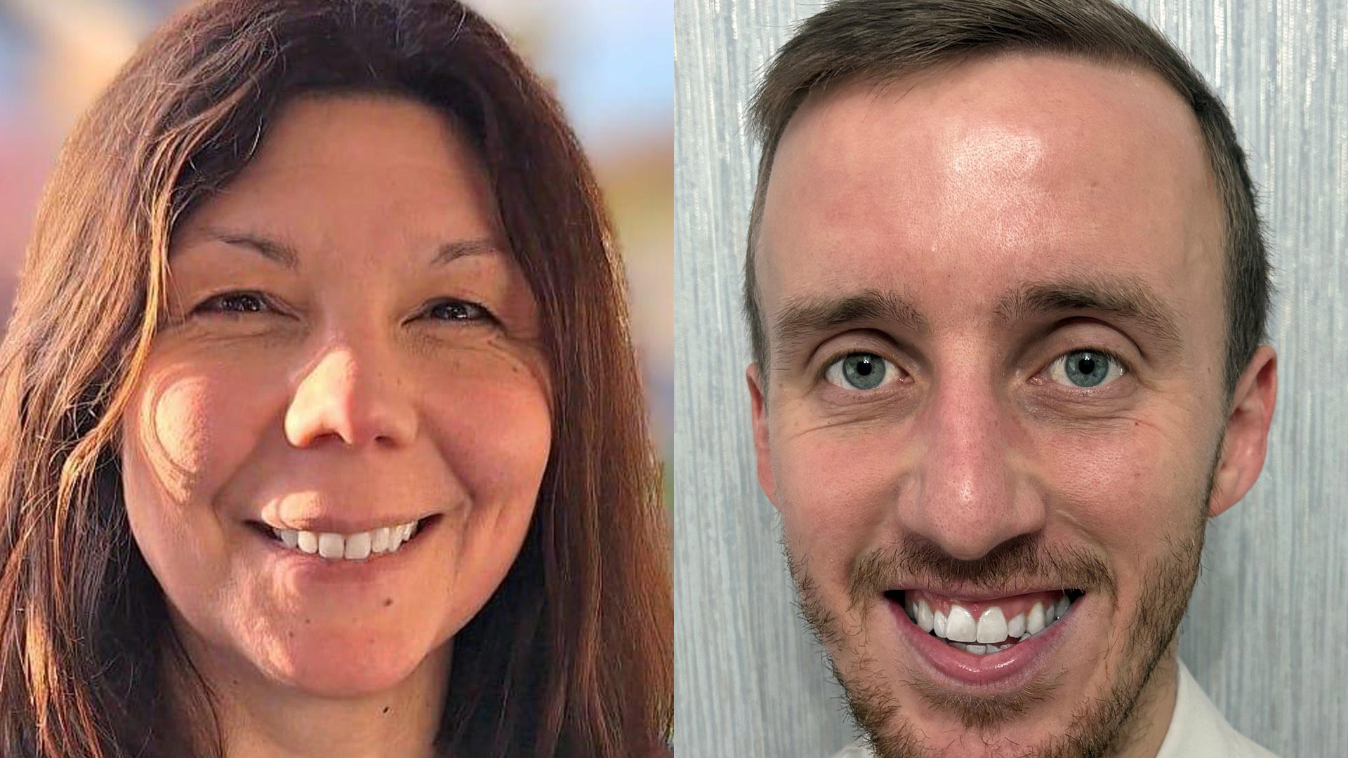 Severine Mongauze, Gerente Sênior de Compras, Sustentabilidade do Plástico, e Dion Moran, Gerente de Embalagens, Sustentabilidade do Plástico