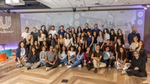 Fotografia de grupo no programa de estágio 2025 da Unilever