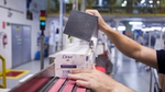 Linha de produção de sabonete Dove