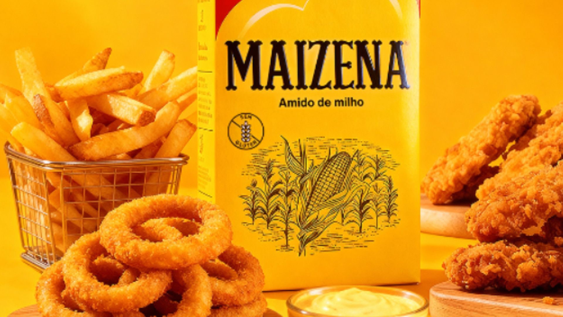 Petiscos e Maizena.